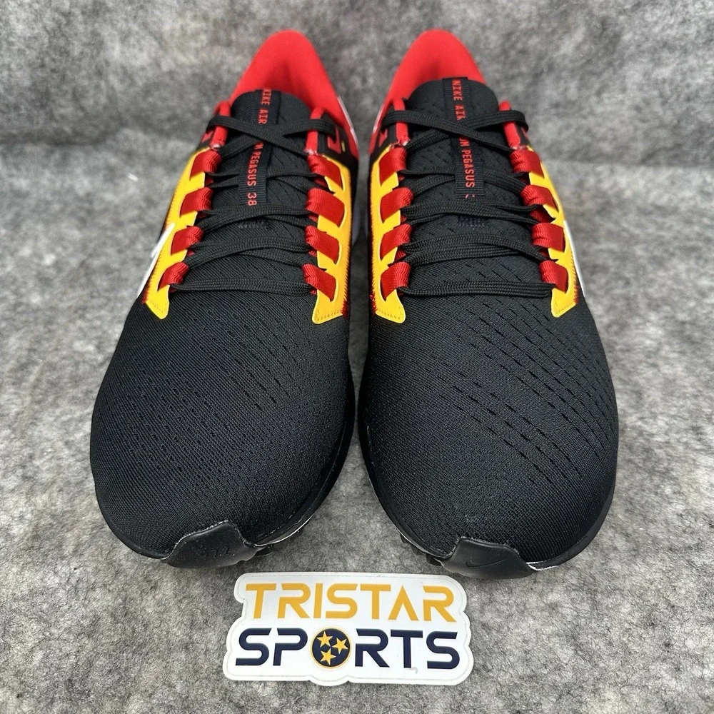 Kansas City Chiefs Shoes Mens 11 Nike Air Zoom Pegasus 38 Running DJ0818-001